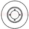 BENDIX 561292B Brake Disc